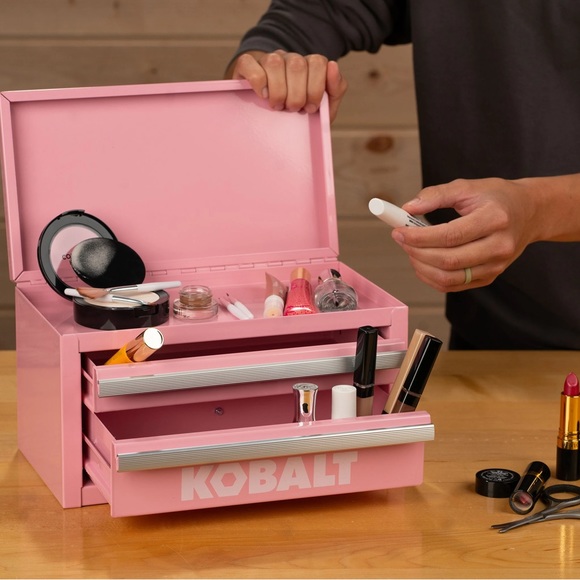 Pink Kobalt Mini Toolbox 2 Drawer Steel NEW Limited Edition - Picture 9 of 15